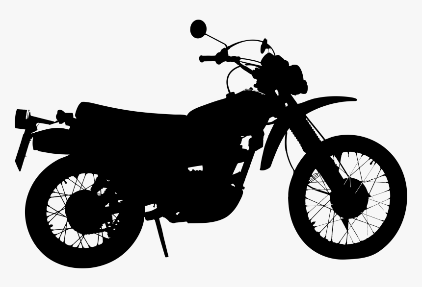 Motorcycle Dirtbike Motorbike - Motorcycle Clipart Transparent Background, HD Png Download