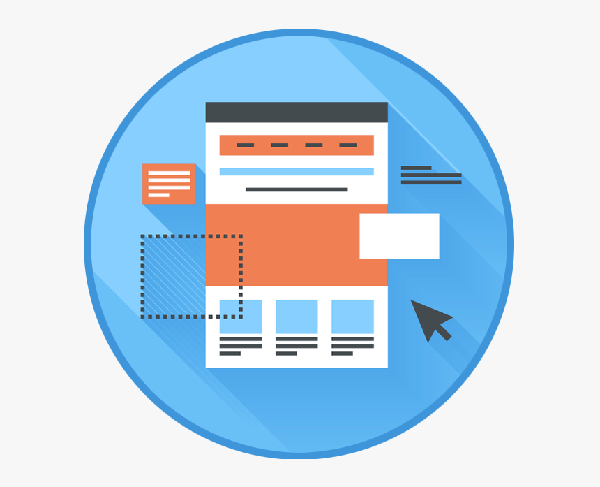 Web Development And Design - Qué Es Un Landing Page, HD Png Download