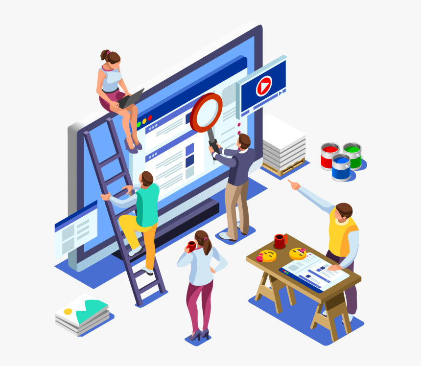 Seo Illustrations, HD Png Download