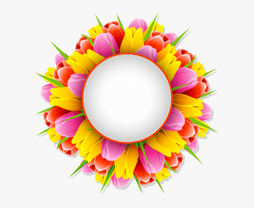 Flower Cartoon Greeting Card Png Image Free Download - Greeting Card With Photo Png, Transparent Png