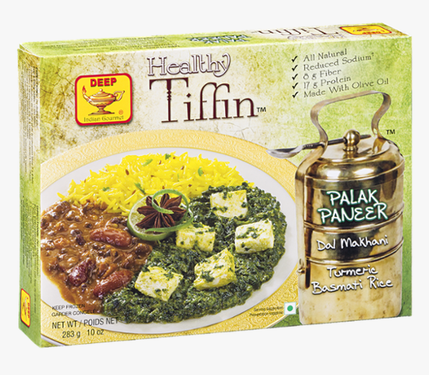 Healthy Tiffin Palak Pa - Deep Tiffin Frozen, HD Png Download
