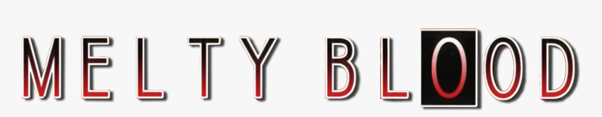 Melty Blood Logo - Melty Blood, HD Png Download