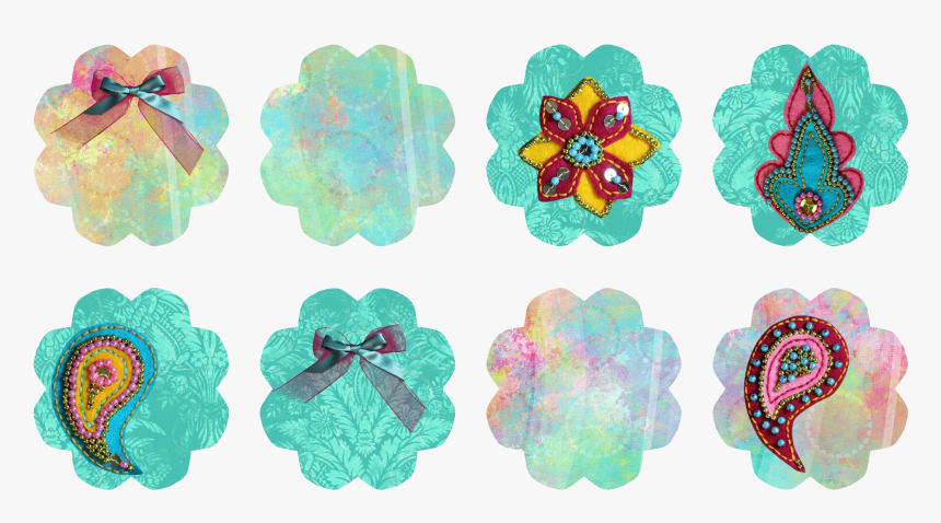 Paisley Diwali Diya Png - Diwali Paisley, Transparent Png