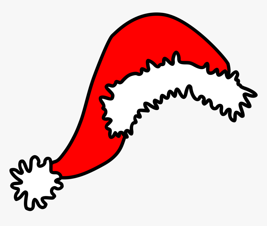 Santa Claus Christmas Day Santa Suit Hat Cap - Clip Art Christmas Hat, HD Png Download