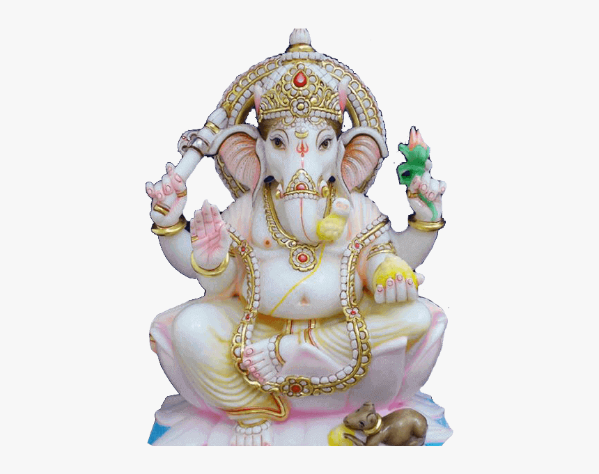 Ganpati In Marble Png, Transparent Png