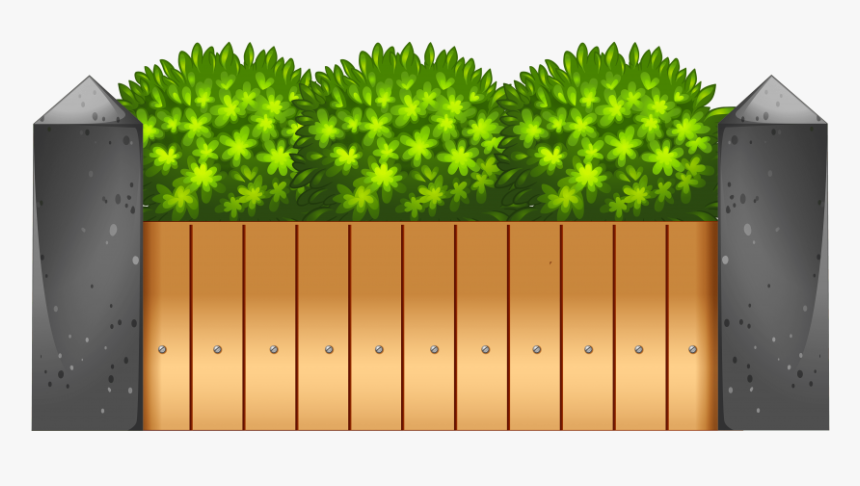 Transparent Fencing Clipart - Wood Fence Clipart Png, Png Download