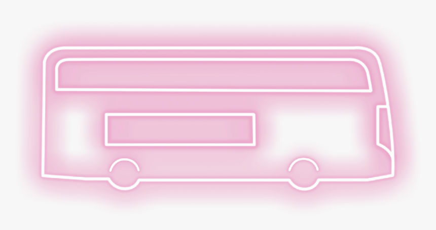 Bus Neon Png, Transparent Png