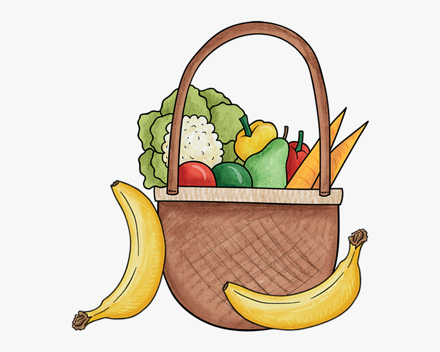 Fruit Vegetable Full Size - Fruit And Vegetable Clipart, HD Png Download