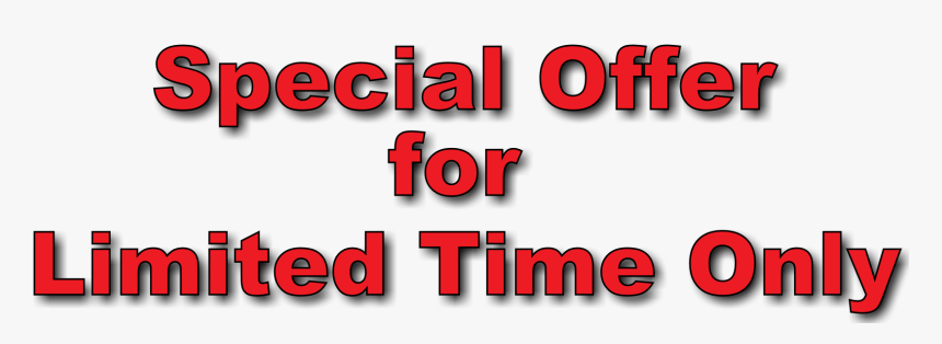 Special Offer From Advanced Industrial Equipment 
 - Special Offer Limited Time Only, HD Png Download