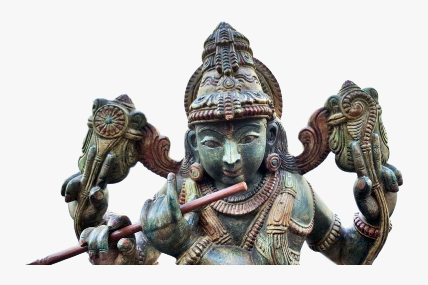 Wood Hindu God Statue Png, Transparent Png