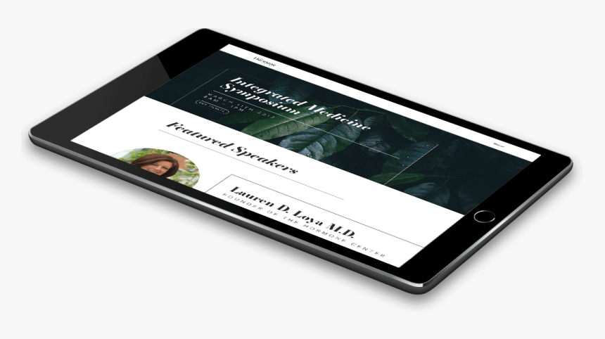 Tablet Website Example - Iphone, HD Png Download