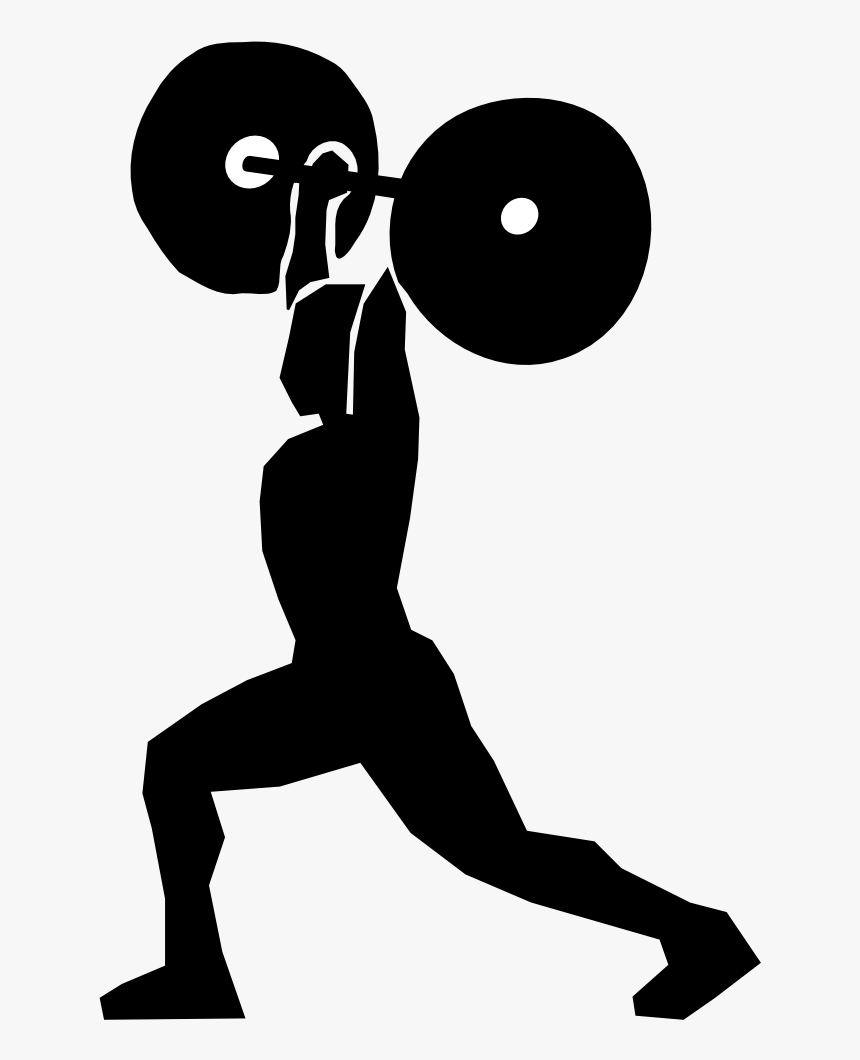Weight Training Olympic Weightlifting Scalable Vector - Weightlifting Clip Art, HD Png Download