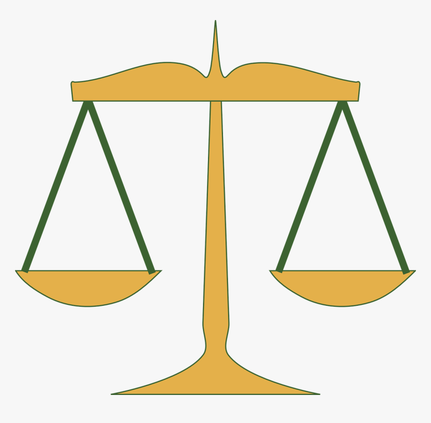 Scales Of Justice Clipart, HD Png Download