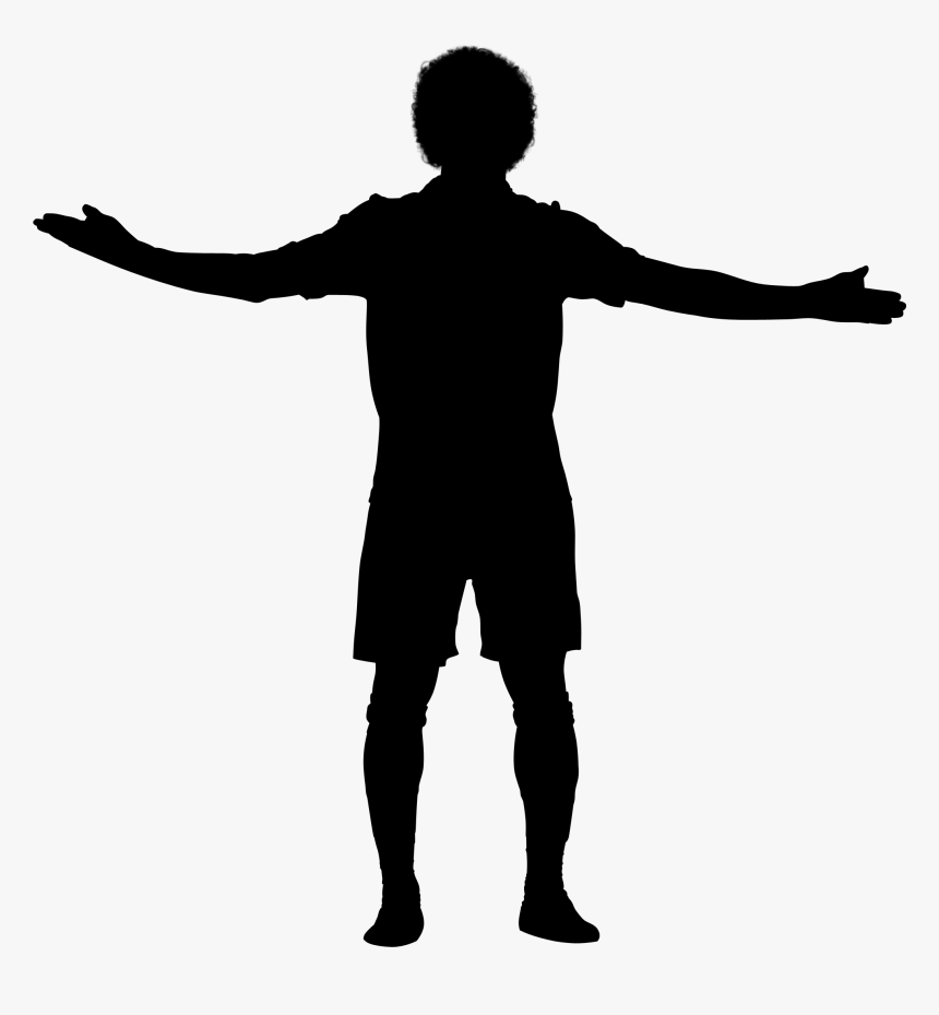 Weight Training Vector Graphics Silhouette Clip Art - Standing, HD Png Download