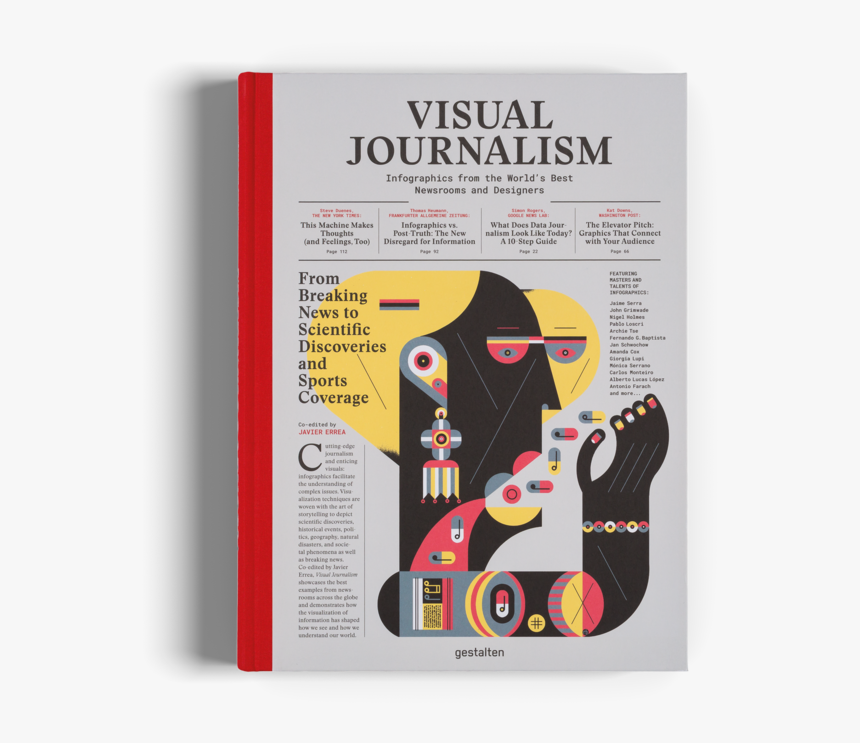 Visual Journalism Infographics Gestalten Book 
 Class - Visual Journalism Infographics From The World's Best, HD Png Download