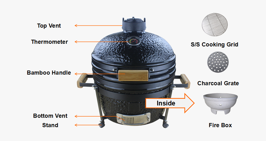 Ceramic Table Top Grill, HD Png Download