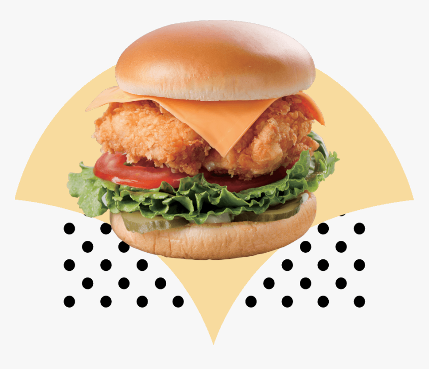 Single Item Chicken Sandwich - Tkk Menu Items, HD Png Download