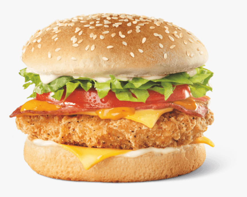Tendercrisp® Cheesy Bacon Peri Peri - Hungry Jacks Bacon Deluxe, HD Png Download