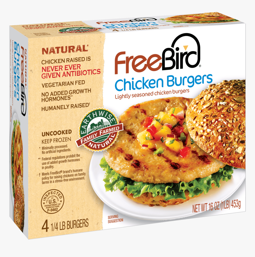 Chicken Burger Png, Transparent Png