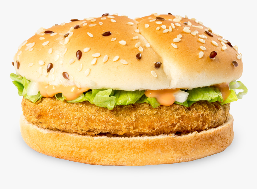 Chicken As Food , Png Download - Battered Chicken Burger, Transparent Png