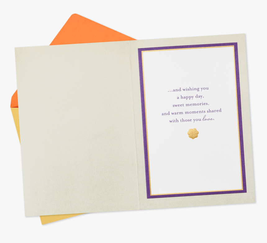Memories And Warm Moments Easter Card - Envelope, HD Png Download