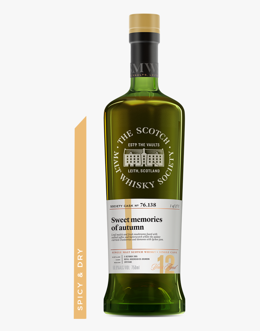 Cask No - 76 - - Scotch Malt Whisky Society Cask No 29.224 We Arrived, HD Png Download