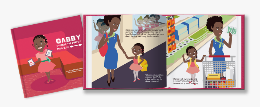 Gabby Invents The Perfect Bow - Child, HD Png Download