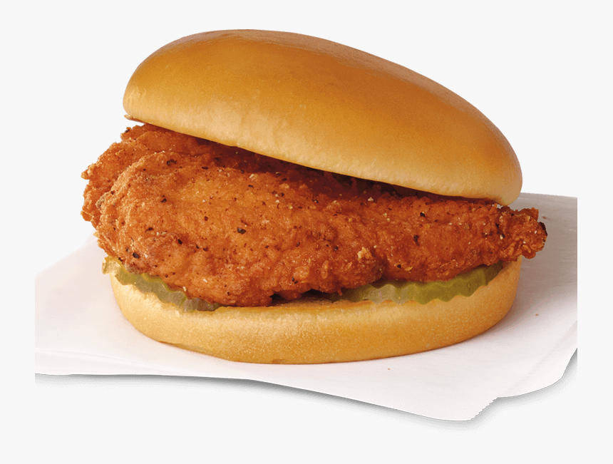 Burger King Chicken Sandwich Plain, HD Png Download