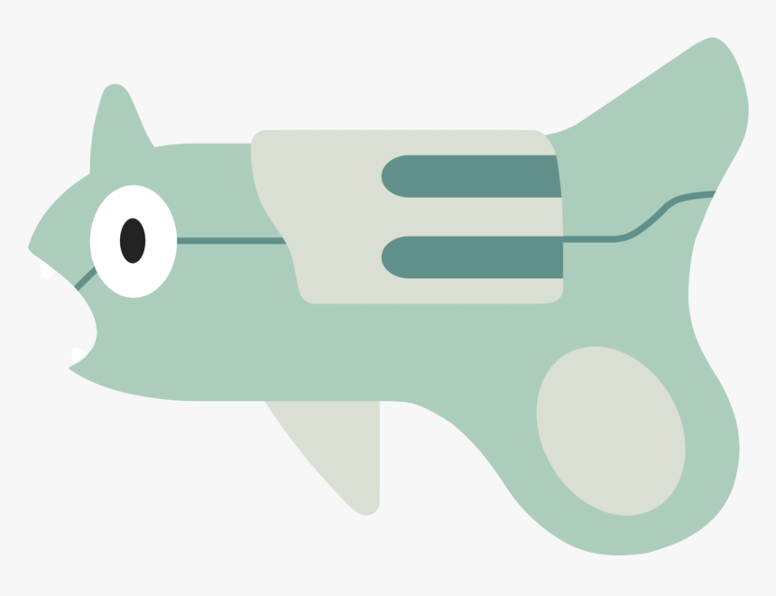 I Made Some Remoraid Gun Emojis For Discord - Cartoon, HD Png Download