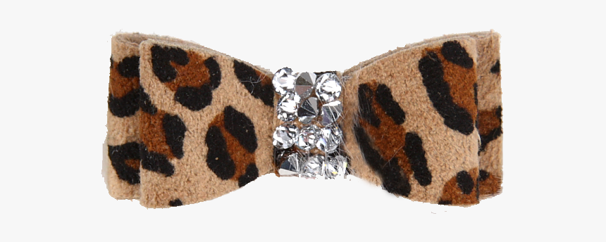 Crystal Rocks Cheetah Couture Hair Bow - Buckle, HD Png Download