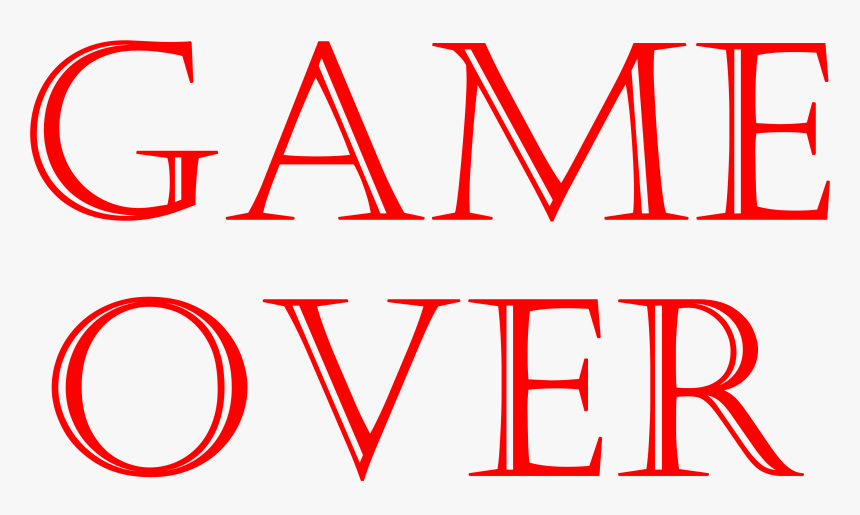 Game Over Png - Overland Journal, Transparent Png