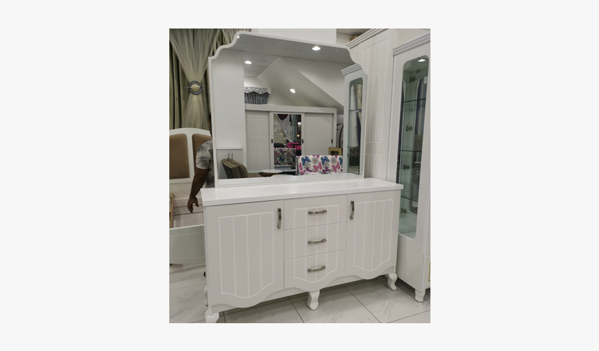 Dressing Table-mdf - Dt - - Bathroom Cabinet, HD Png Download