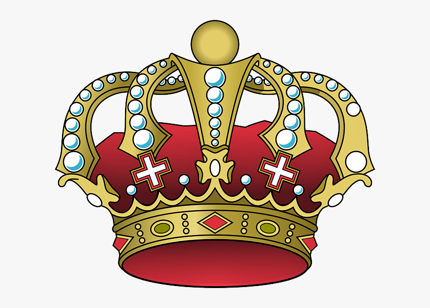 Purple And Gold Crown Png, Transparent Png