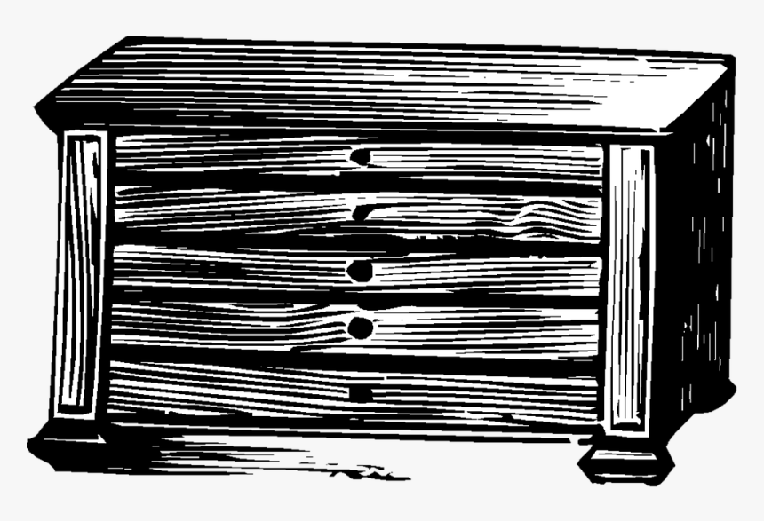 Dresser, Dressing Table, Vintage, Furniture, Bedroom - Chest Of Drawers, HD Png Download