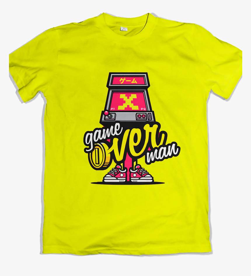 Canary Yellow Vneck Shirt, HD Png Download