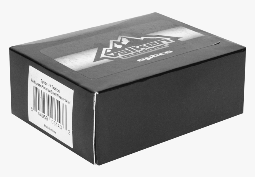 Optics V Tactical Red Laser Pistol Dual Weaver Mini - Box, HD Png Download