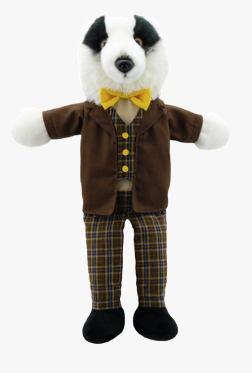 Badger Dressed Animal Puppet Soft Toy - Puppets Dressed Animals Owl, HD Png Download