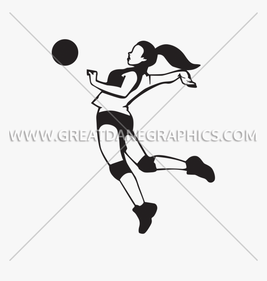19 Volleyball Spike Clip Art Huge Freebie Download, HD Png Download