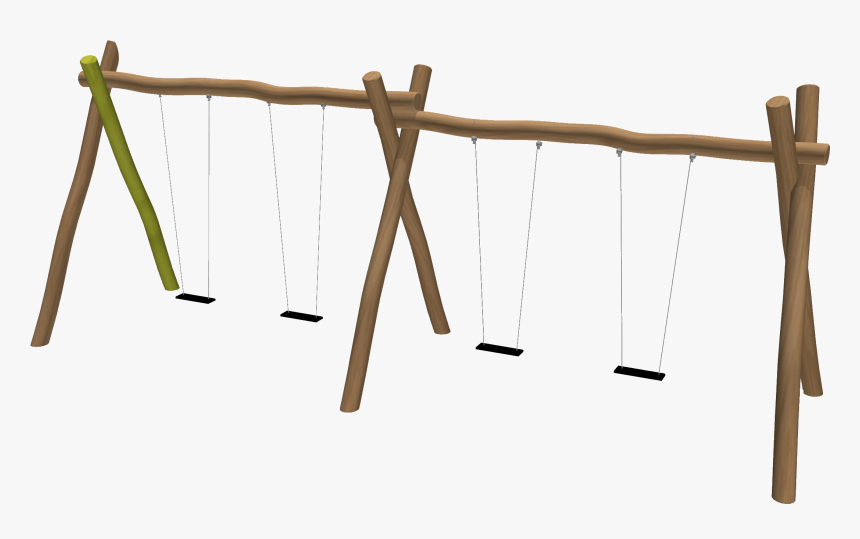 Transparent Swing Png - Kindergarten Wooden Swing, Png Download