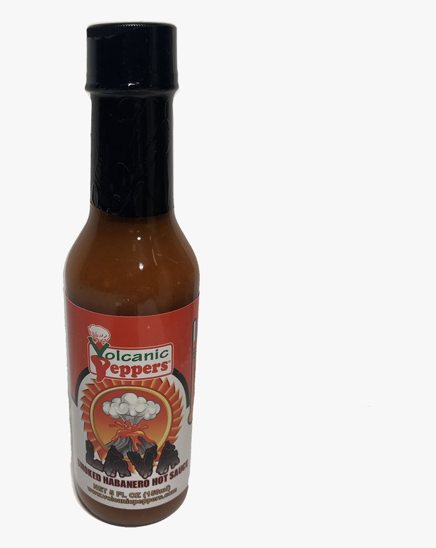 Lava Smoked Habanero Hot Sauce - Bottle, HD Png Download