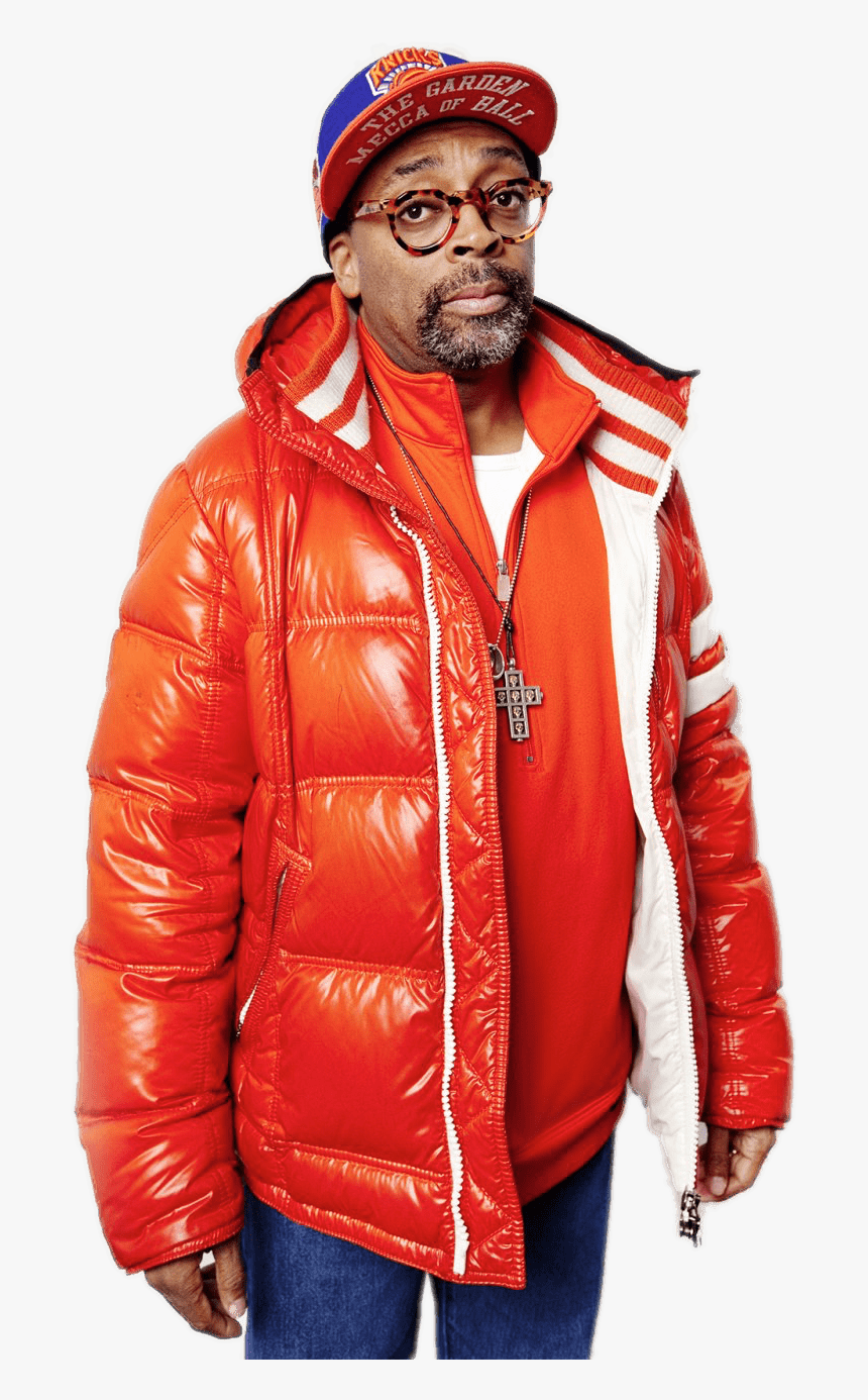 Spike Lee Orange Coat - Spike Lee Png, Transparent Png
