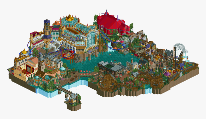 Rollercoaster Tycoon Classic Designs, HD Png Download