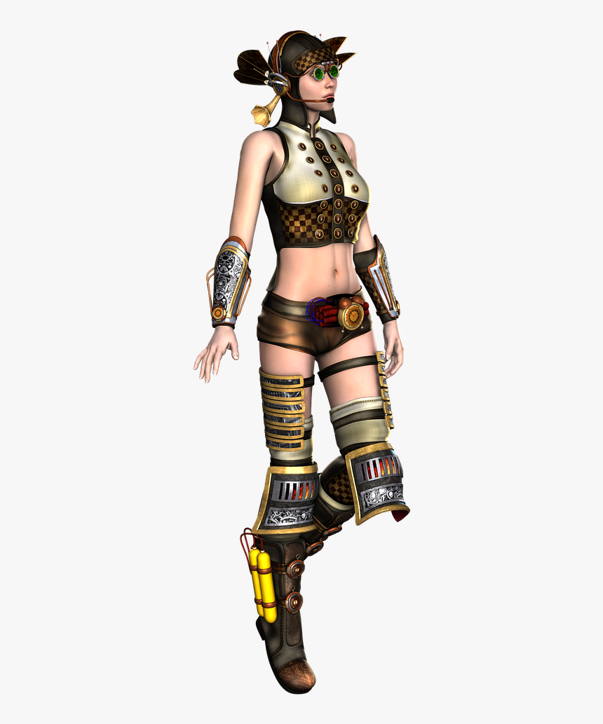 Steampunk Character Transparent Png, Png Download
