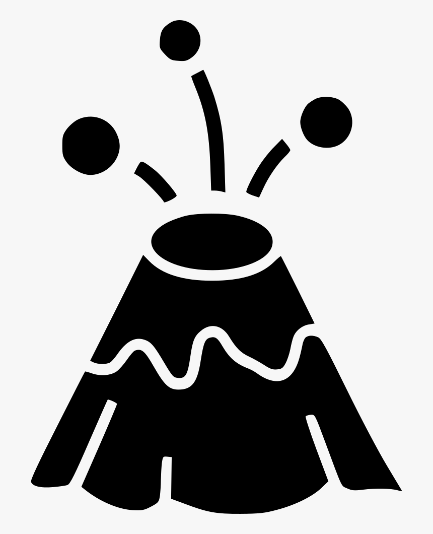 Volcano Mountain Landscape Lava, HD Png Download