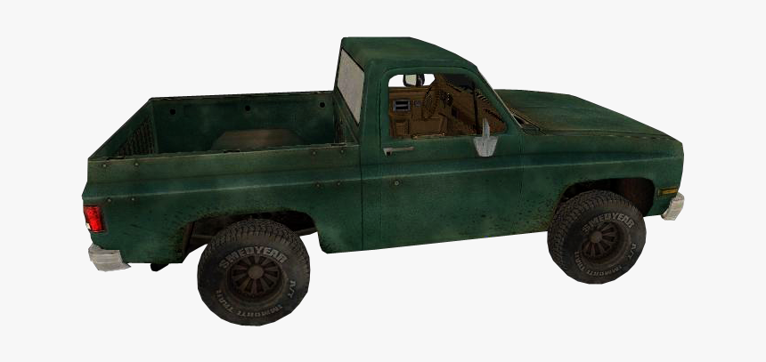 Pickup Truck 01 - H1z1 Pickup Truck, HD Png Download