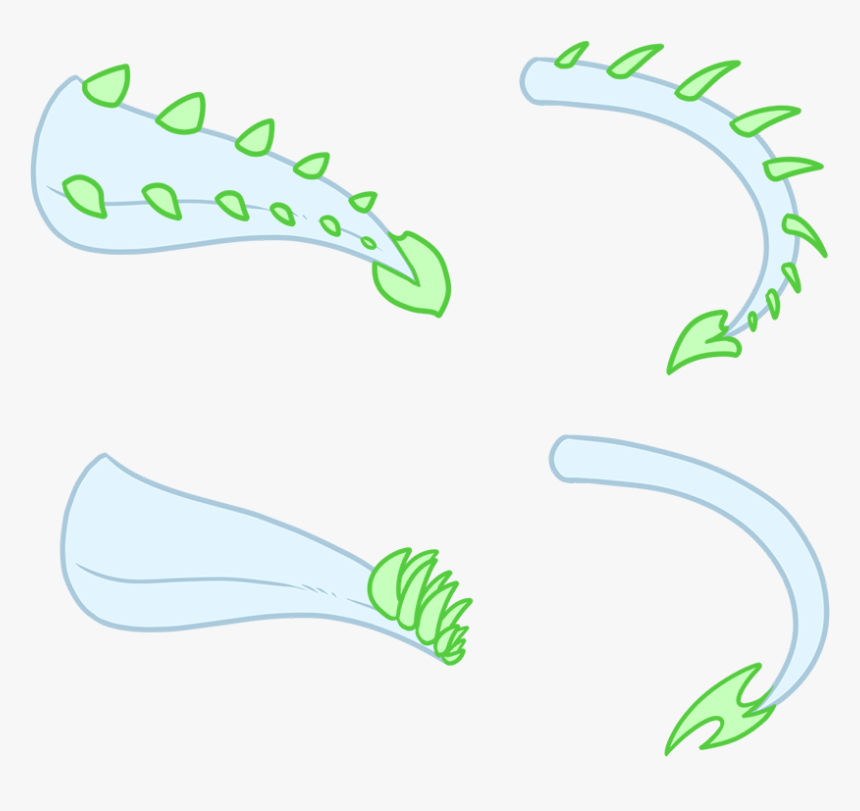 Spikes And Hair Can Coexist On A Trolls Tail, HD Png Download