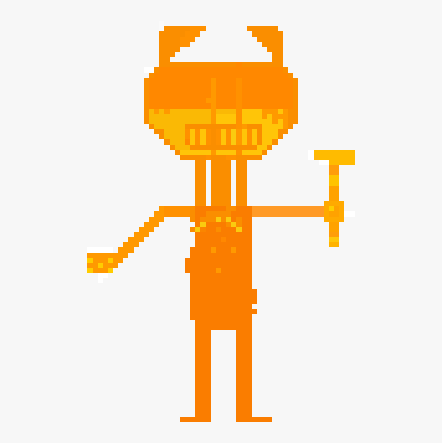 Lava Demon Ax Bendy, HD Png Download