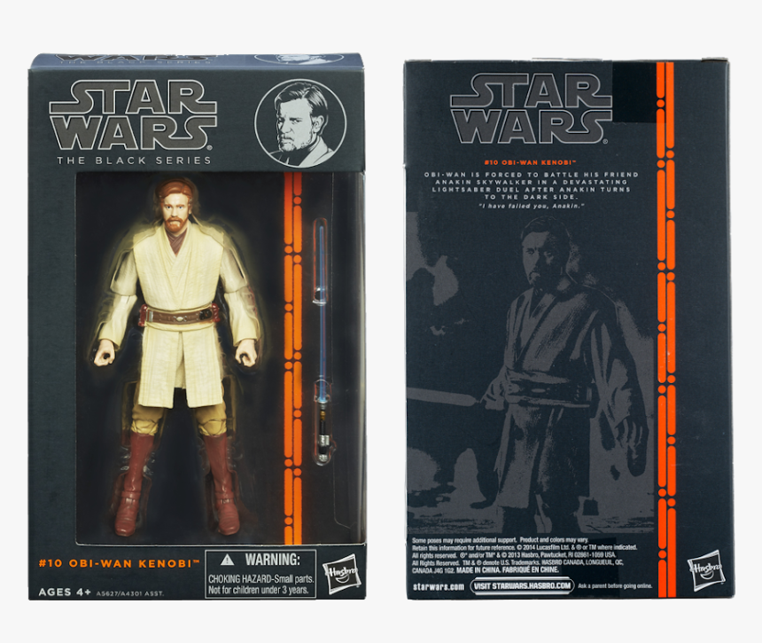 Obi Wan Kenobi Black Series, HD Png Download