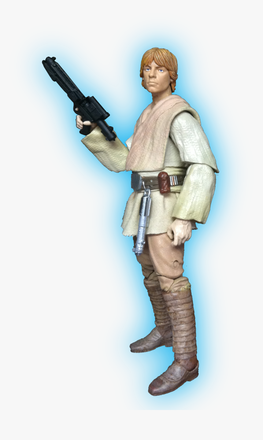 Luke Skywalker Obi Wan Kenobi Anakin Skywalker Chewbacca - Custom 6 Inch Black Series Figure, HD Png Download