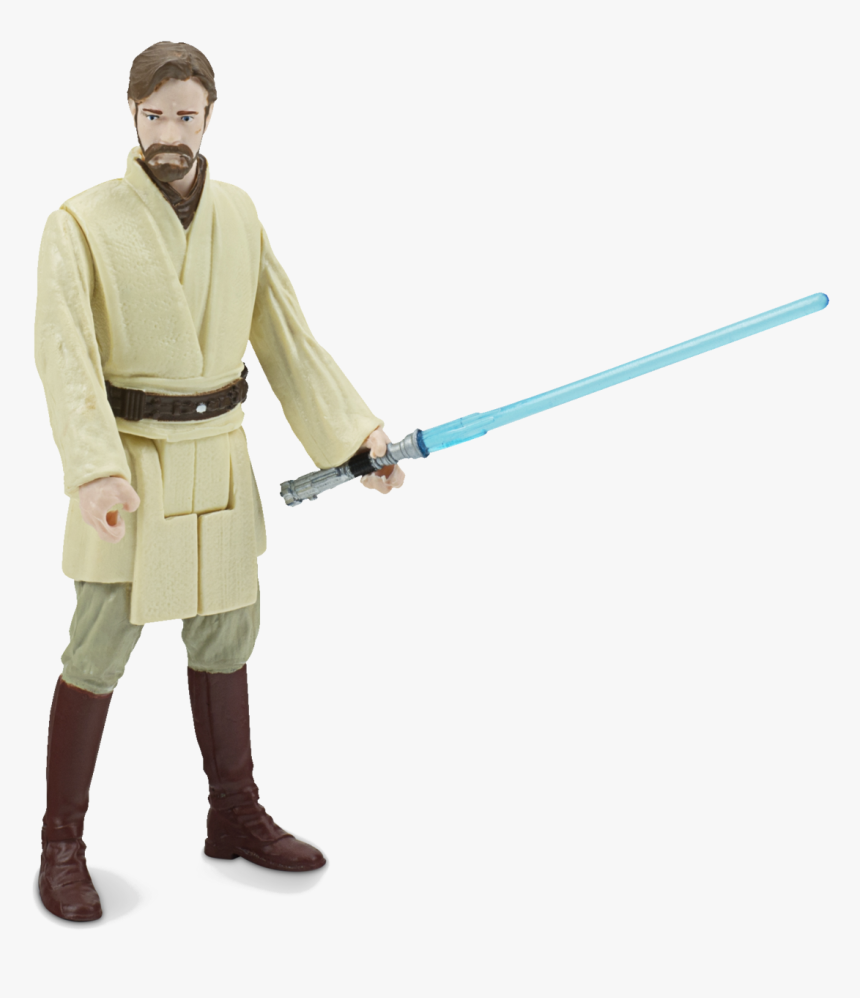 3.75 Obi Wan Star Wars Galaxy Of Adventures Figures, HD Png Download